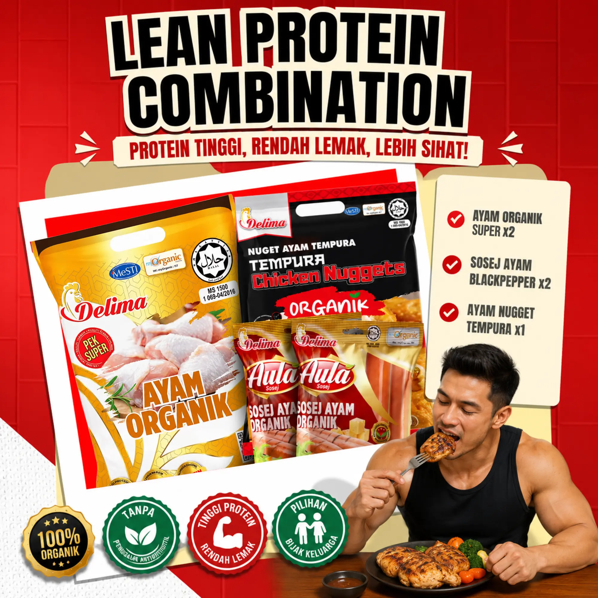 LEAN Protein Combination (Fitness &amp; Gym)